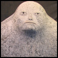 SULLEN BUDDHA - 2011 - Granite - 41 x 38 x 45 inches