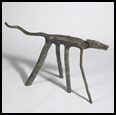 DOG - Circa 1993 - Bronze from maple tree