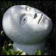 HEAVEN GAZER - 2000 - Granite - 38" x 26" x 28" - Collection: Jerry Scally, Charlestown, MA