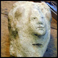 NOSE FACE - 2001 - Quartz - 19" x 14" x 13" - Collection of the artist